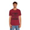 Too Blessed To Be Stressed Printed T-Shirt