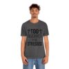 Too Blessed To Be Stressed Printed T-Shirt
