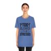 Too Blessed To Be Stressed Printed T-Shirt