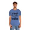 Too Blessed To Be Stressed Printed T-Shirt